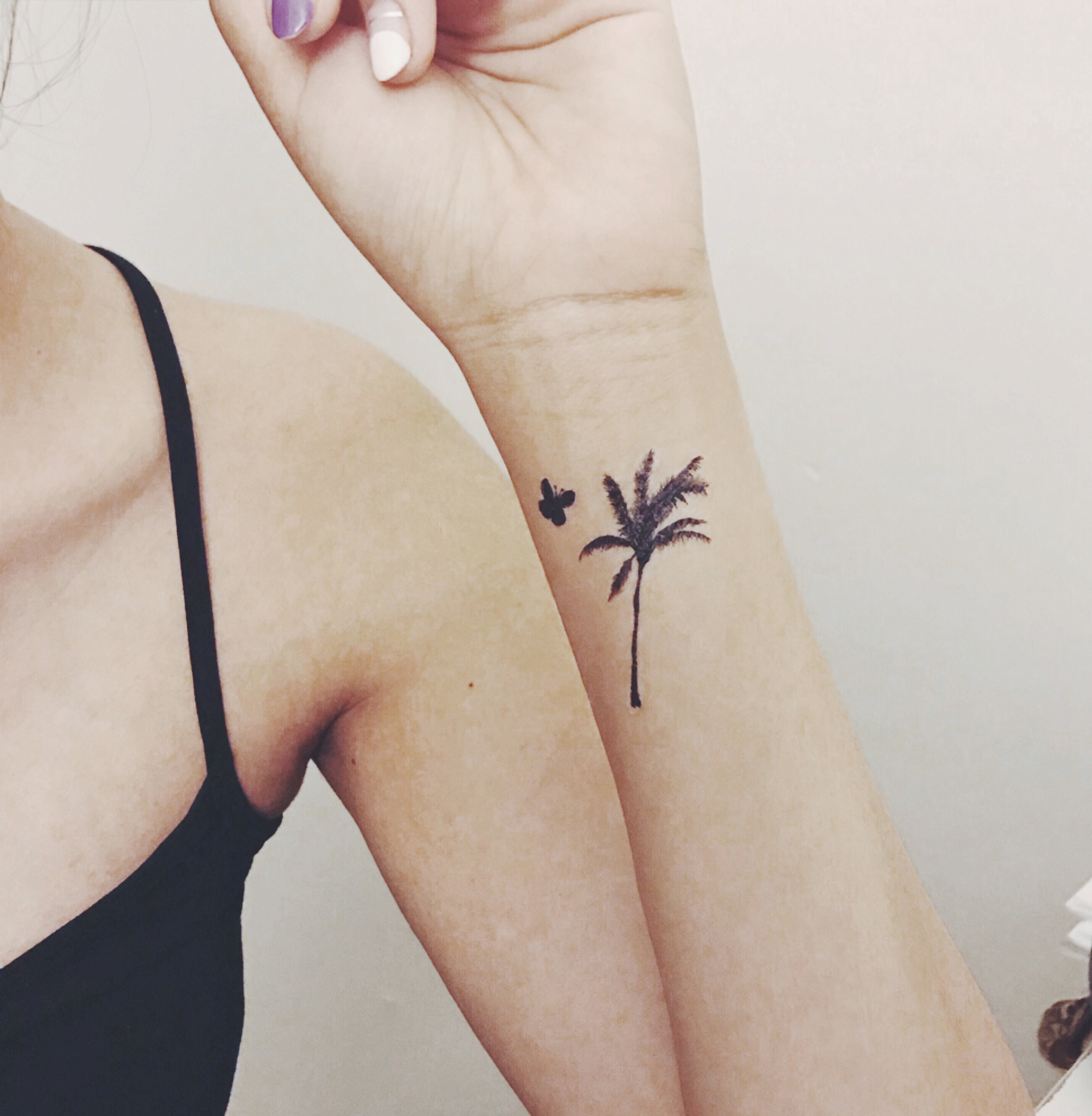 Palm Leaf Tattoo - Etsy Palm Leaf Tattoo - Etsy