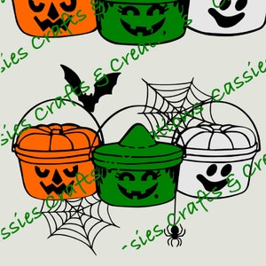 Mcdonalds Halloween Bucket Digital Cut File // Halloween // McD&#39;s // SVG // Cricut Design Space