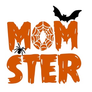 Momster - Digital Cut File // Halloween // SVG // Silhouette Cameo // Cricut Design Space