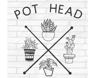 Download Pot Head Svg Etsy
