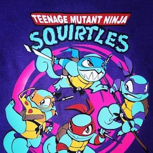 TMNT Squirtle Squad - digitaal snijbestand // Squirtle Squad // Teenage Mutant Ninja Turtles // SVG // Silhouette Cameo // Cricut-ontwerpruimte /