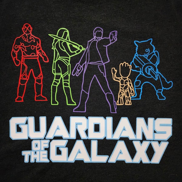 Guardians Galaxy Crew Digital Cut File // Rocket // Drax // SVG // Silhouette Cameo // Cricut Design Space