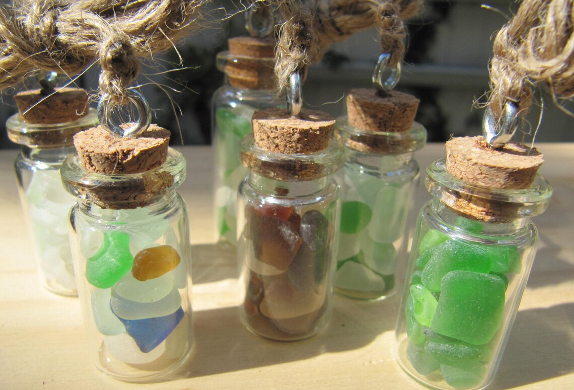 Hanging Sea Glass Suncatchers Etsy