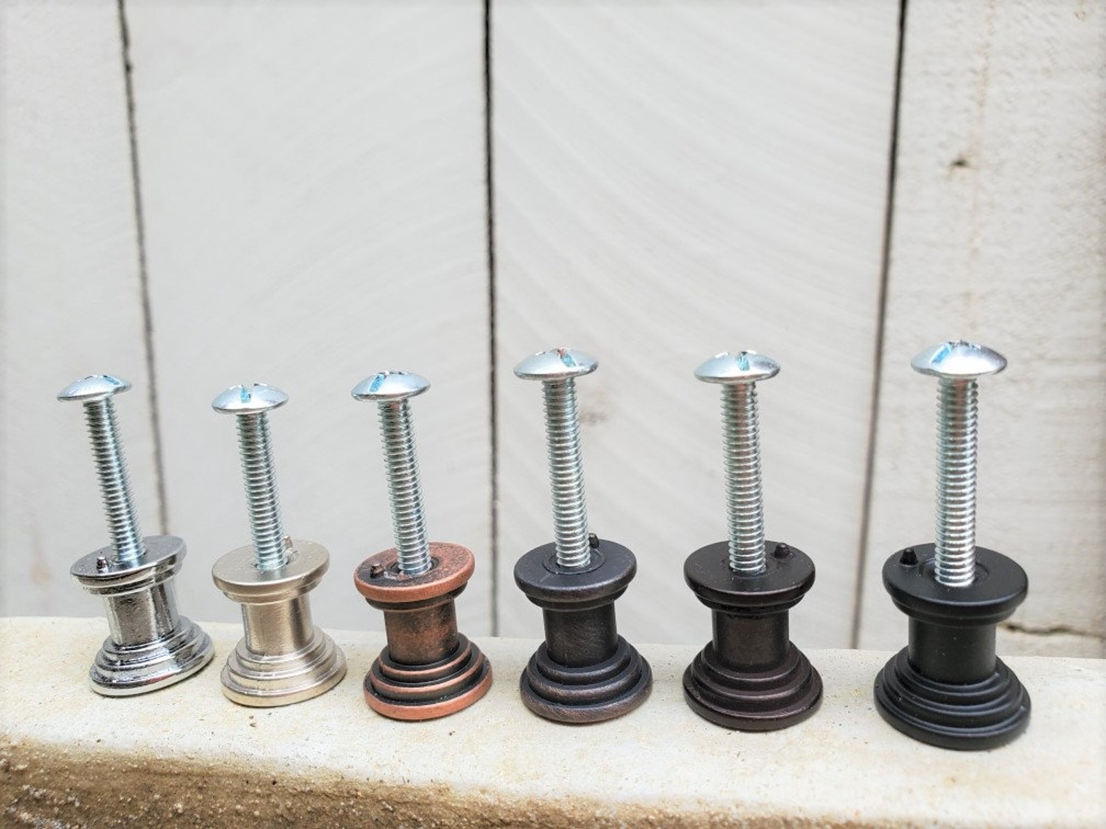 DIY Drawer Knob Bases Set of 4 6 or 8 Bases w/Screws Etsy