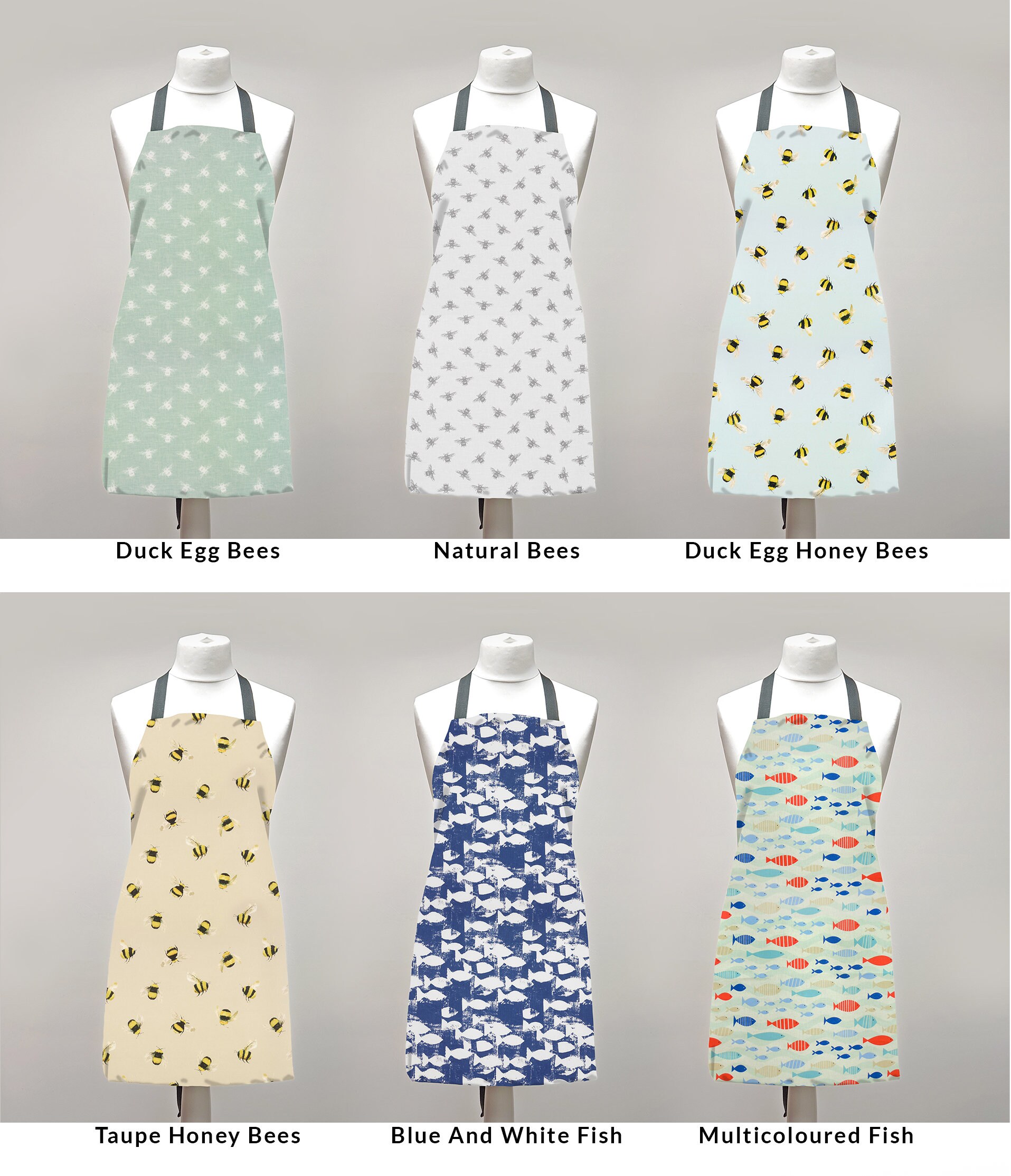 Wipe Clean PVC Coated Aprons 100 Cotton Oilcloth Adults Etsy