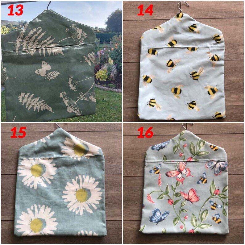 Wipe Clean Oilcloth Cotton Peg Bags Waterproof Peg Bag Etsy UK