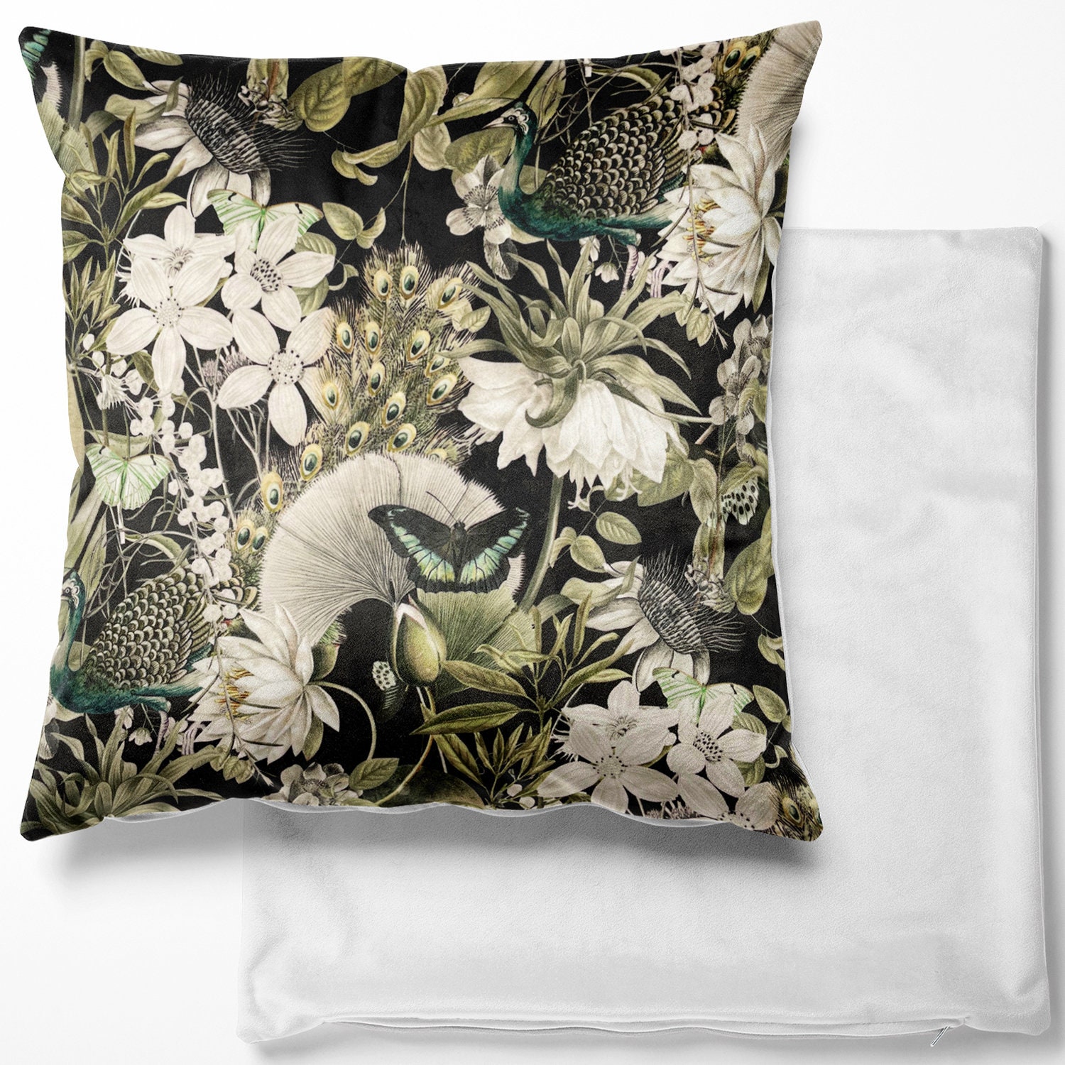 Utopia Pillow - Patchwork Shearling Pillow 18” x 18” - Black — My Dear Tejas
