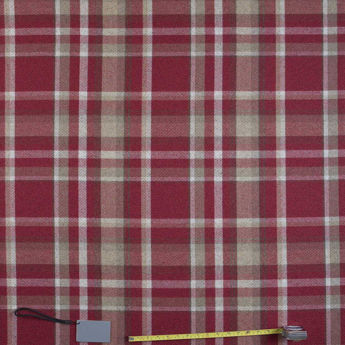 Skye Red Tartan Curtain and Upholstery Fabric 140cm Wide Etsy UK