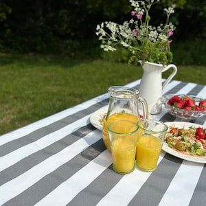 Outdoor Fabric Water Repellent - Whitesands Grey 150cm Width - Summer Fabric, Garden Fabric, Cushions, Furniture Cover, Upholstery