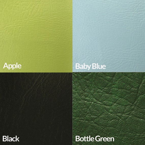 Faux Leather Leatherette Blue Faux Leather Blue Green Faux Leather