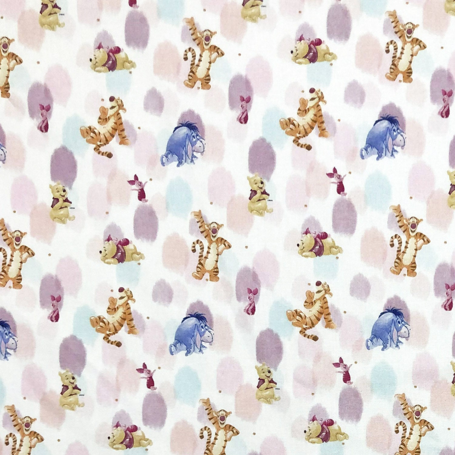 Winnie Pooh Quilting Fabric, Winnie Pooh Fleece Material