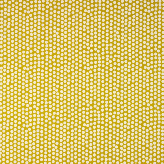 Ochre Spot PVC Vinyl Wipe Clean Oilcloth Tablecloth