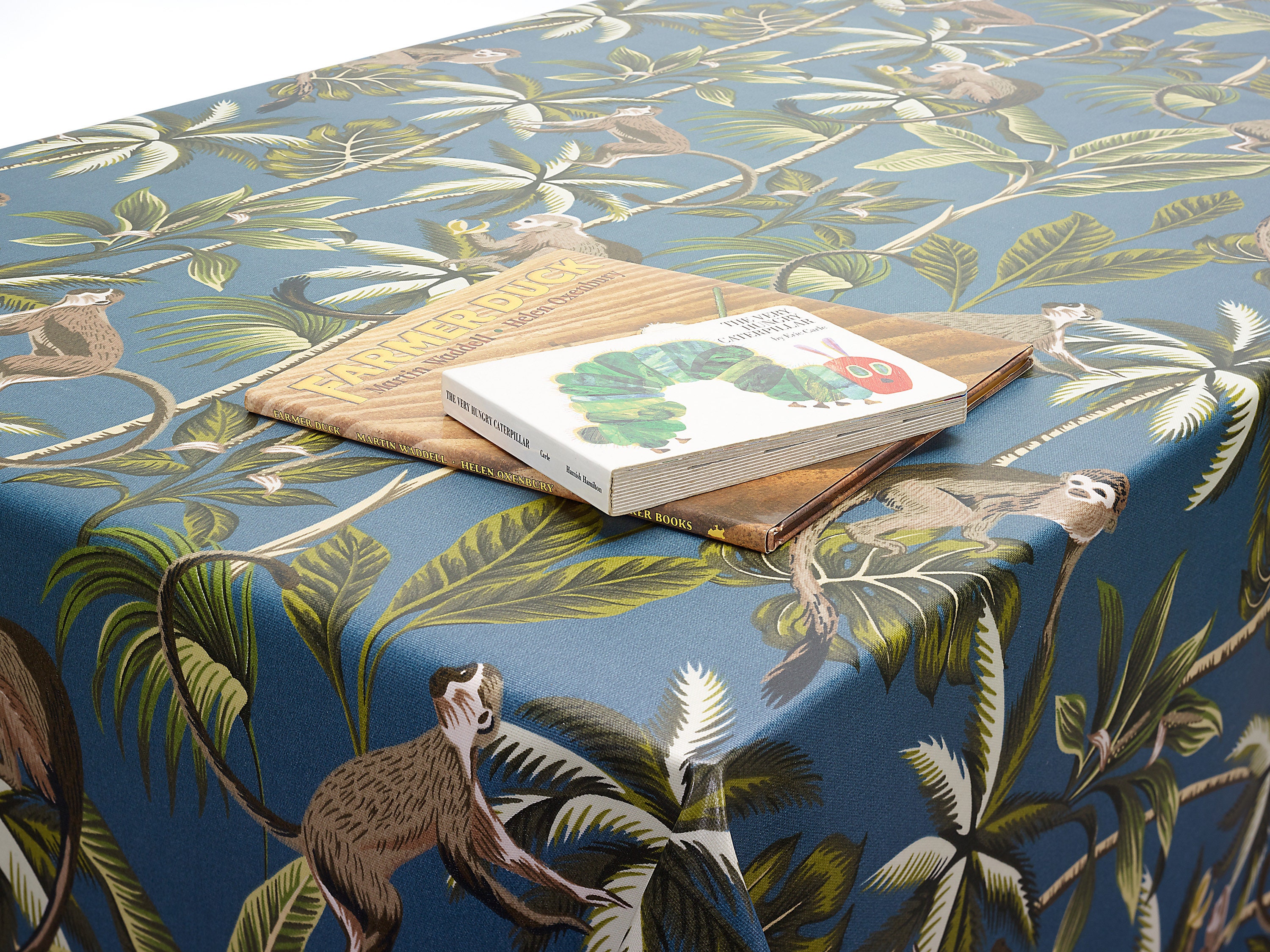 Duck Egg Small Dot Labrador Dog PVC Wipe Cclean Oilcloth Tablecloth Vinyl Cover Duck Egg Small Dot Labrador Dog PVC Wipe Cclean Oilcloth Tablecloth Vinyl Cover