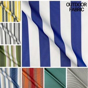 Outdoor Stoff wasserabweisend - 150 cm Breite UV Beständig PU beschichtet - Sommerstoff, Gartenstoff, Kissen, Möbelbezugsstoff, Polster