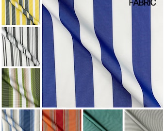 Outdoor Fabric Water Repellent - 150cm Width UV Resistant PU Coated - Summer Fabric, Garden Fabric, Cushions, Furniture Cover, Upholstery