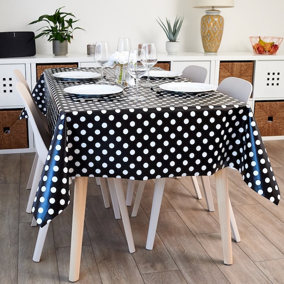 Crystal Clear PVC Vinyl Wipe Clean Tablecloth - PREMIUM QUALITY - ALL SIZES