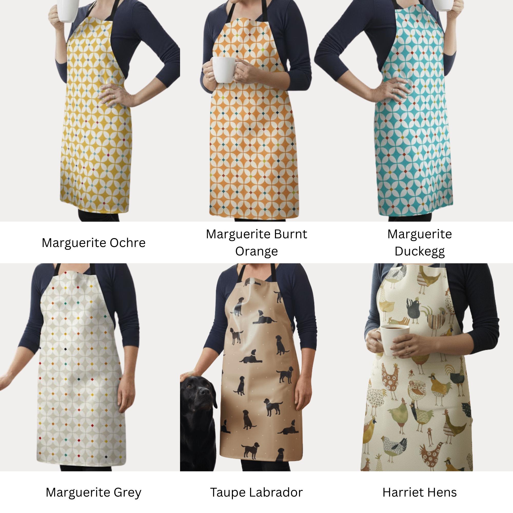 Tablier De Cuisine En PVC Imperméable Pour Femme - Motif Écossais, Poches Pratiques Et Protection Complète