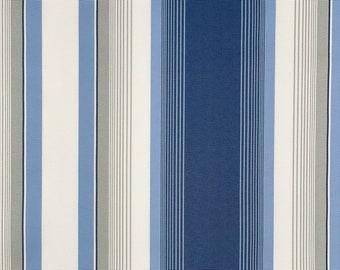 Outdoor Fabric Water Repellent - Woolacombe Sky 150cm Width - Summer Fabric, Garden Fabric, Cushions, Furniture Cover, Upholstery