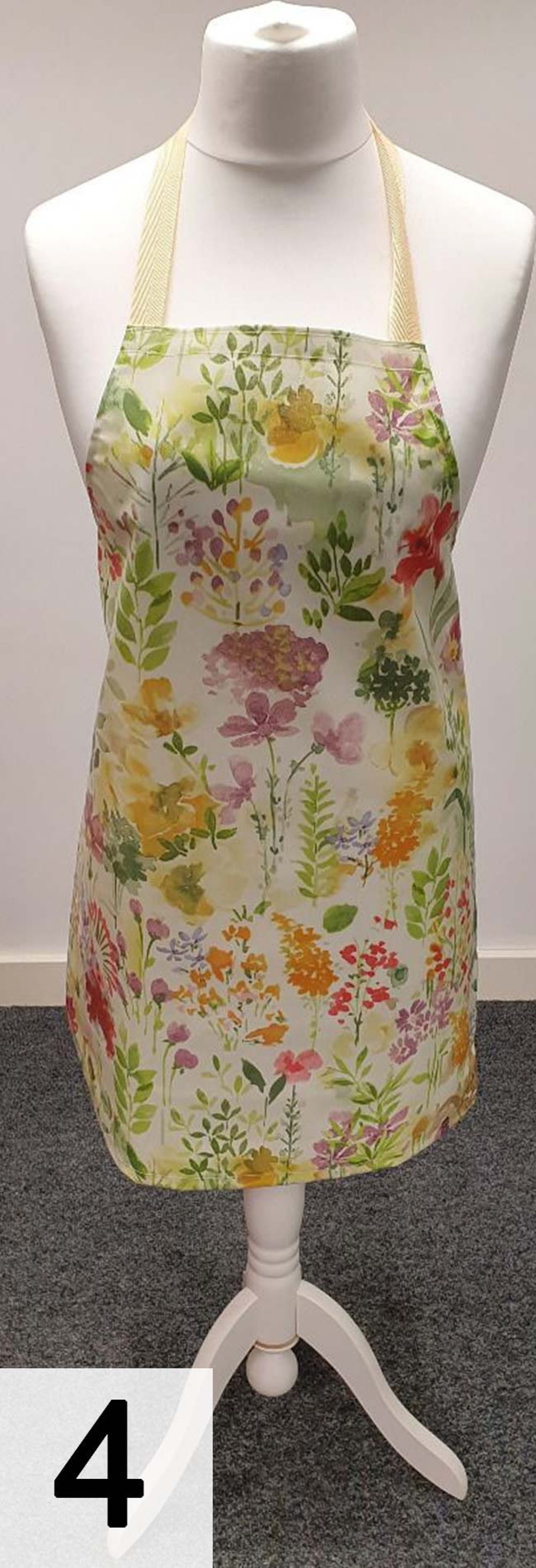 100 Cotton Oilcloth Wipe Clean Kitchen Aprons Various Etsy UK