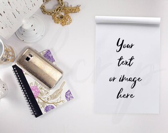 Gold Styled Mockup Blog Header Etsy Seller Tools Styled Desk