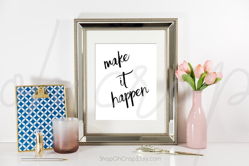 Scene Creator 8x10 Mockup Photo Printables Mockup Frame | Etsy