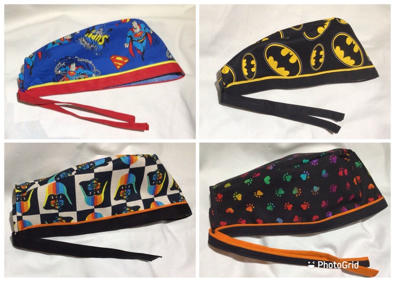 Men's Scrub Cap short Hair Best Scrub Cap Etsy