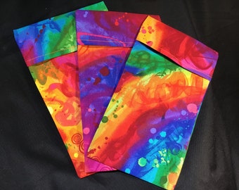 Ice Pack Covers — Set of Three — Smaller, Regular (9”x5.5”) or Larger (>9”x5”)