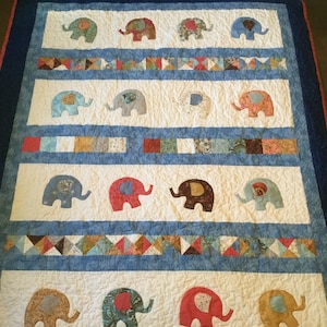 Baby Elephant Quilt