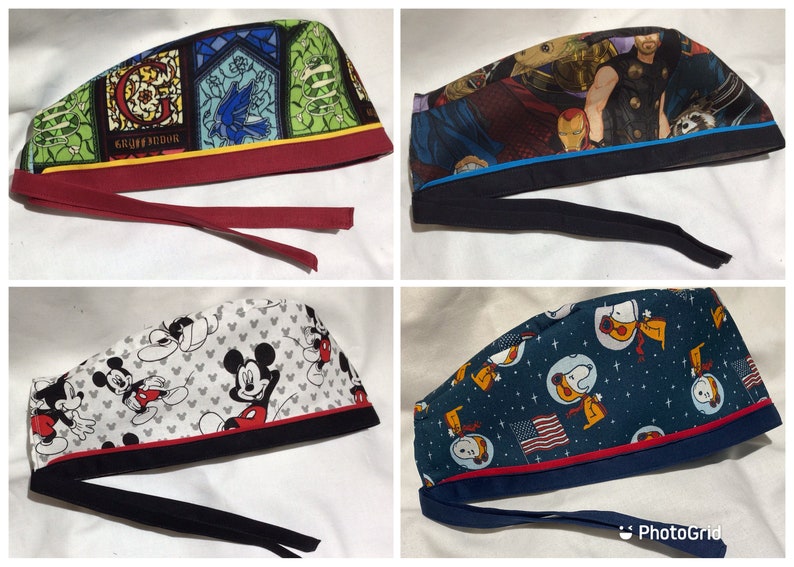 Men's Scrub Cap short Hair Best Scrub Cap Etsy