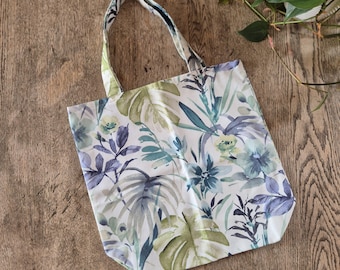 Grocery Bag, Upcycled Fabric Bag, Green Accessories, Eco Tote, Zero Waste, Accessory for Friend, Market Tote, Easy to Carry, Beach Weekend