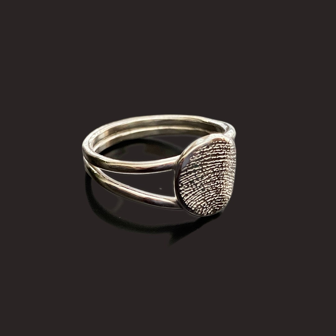 Fingerprint ring outlet for deceased