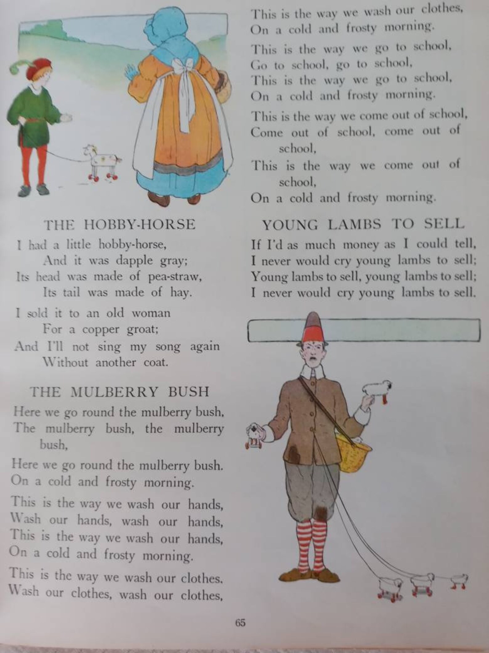 Vintage Nursery Rhyme Prints Nursery Rhymes Vintage Etsy