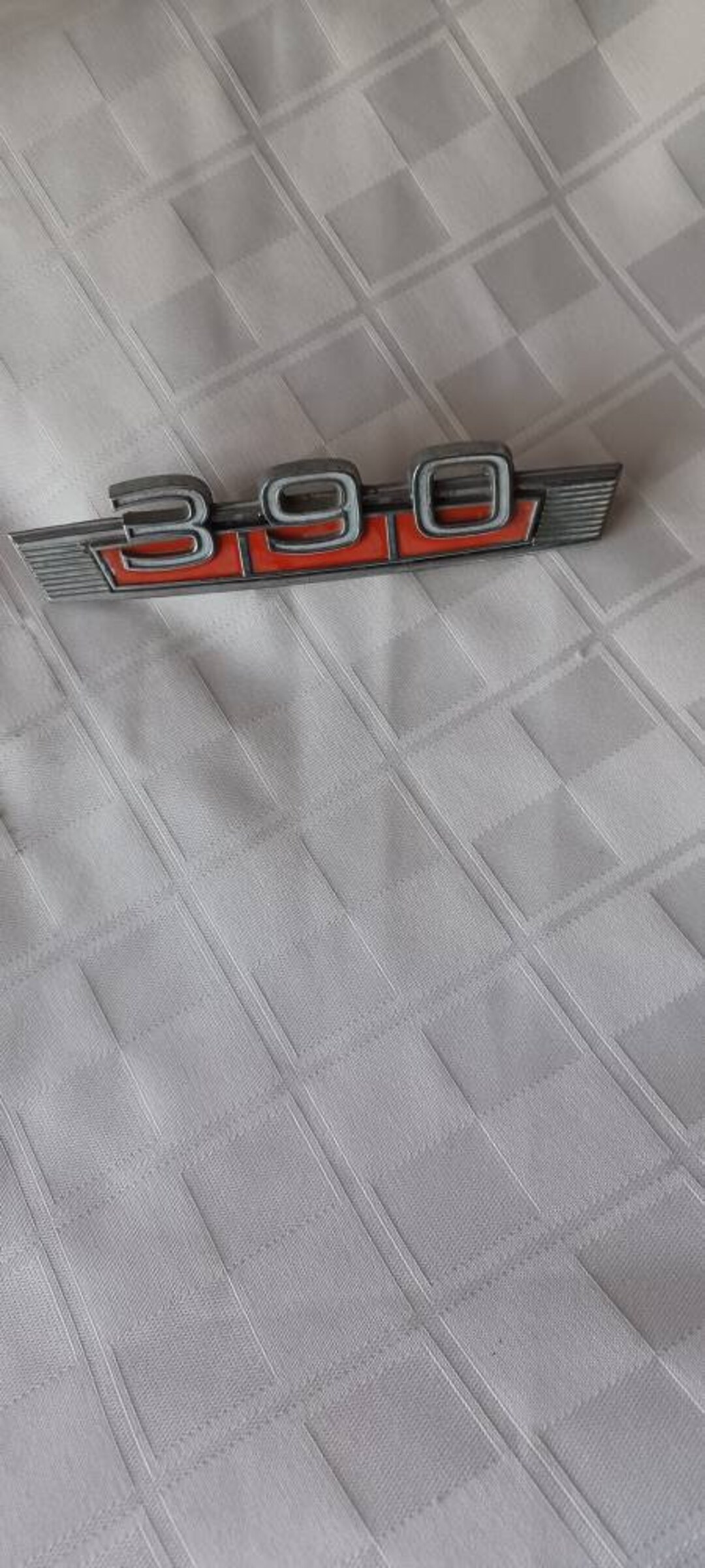 Ford Fairlane Car Emblem Vintage Car Emblem 390 Car Emblem 1967 Car