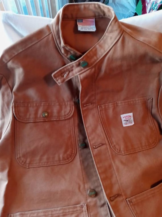 Pointer Brand Jacket- LC King - Camel Tan Canvas J