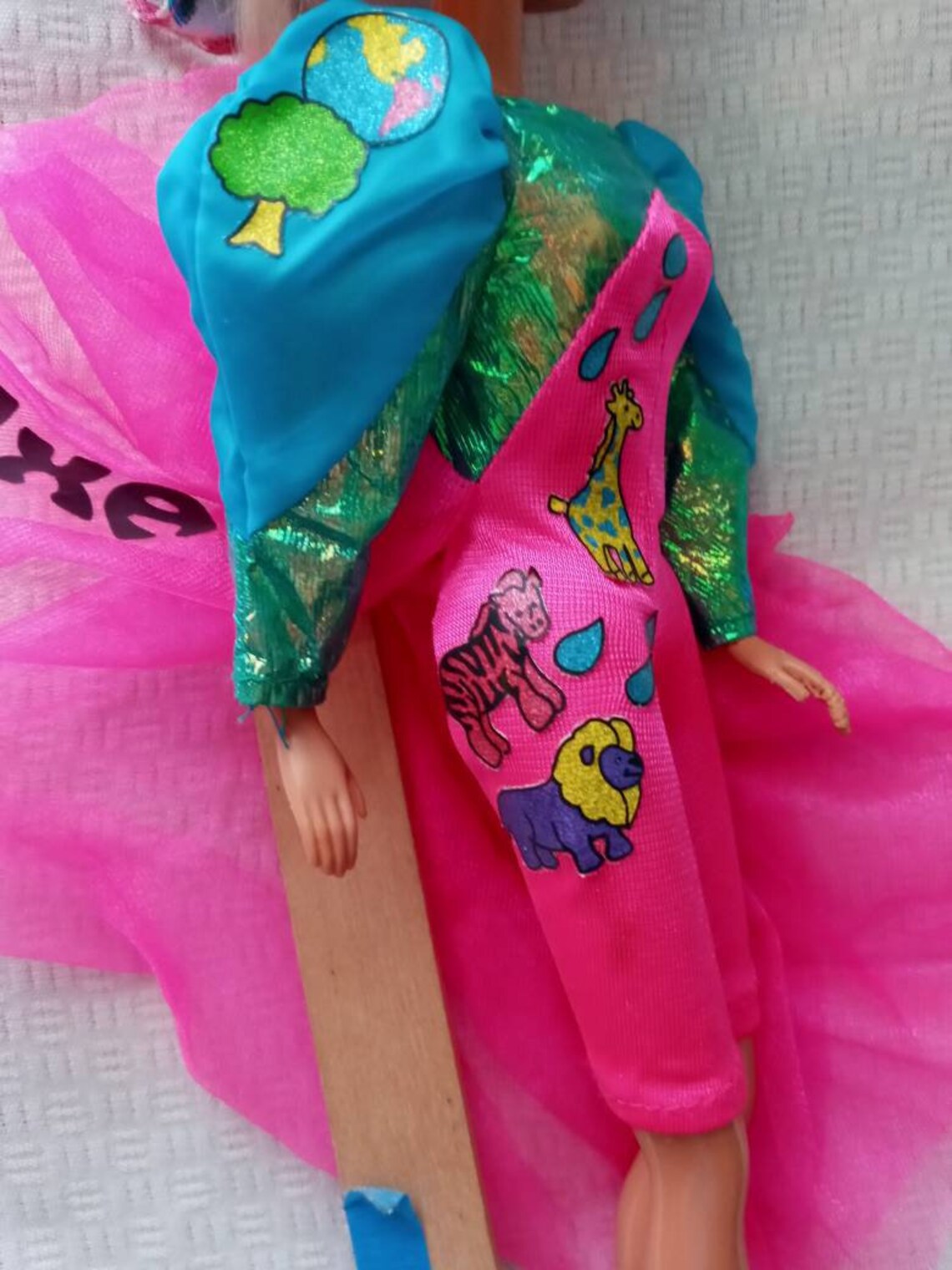 Traje de muñeca Superstar XUXA Brazilian Singer Doll Outfit | Etsy 