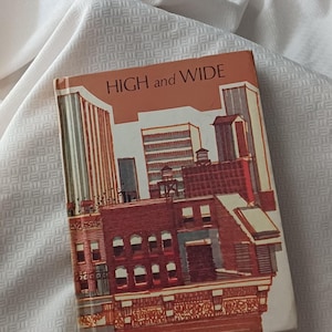 Vintage Reader- Basal Reader- High and Wide- 3rd grade Reading book with Reading lessons- American Book Co.- 1968- Textbook=Sale