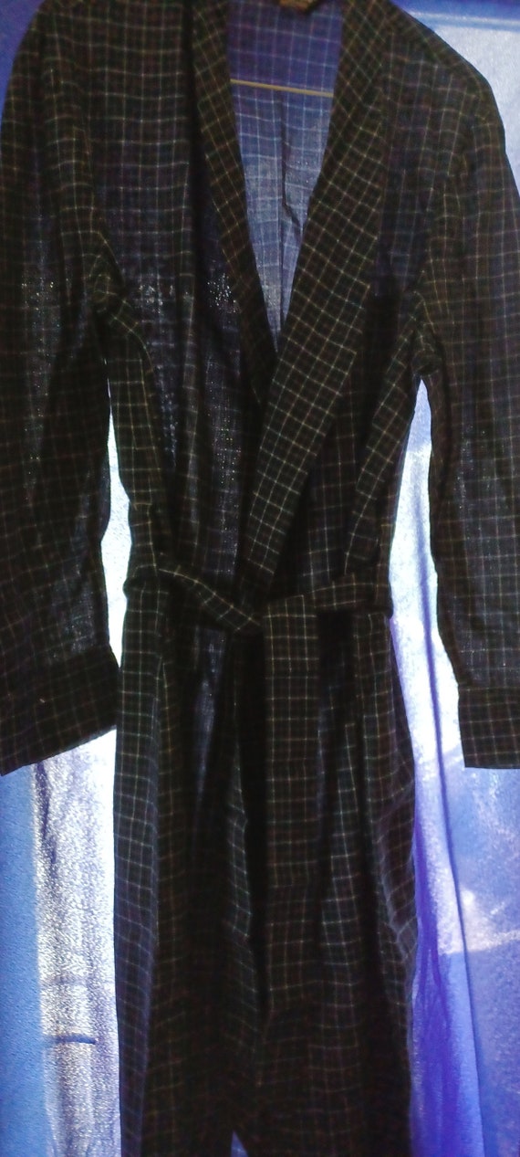 Men's Robe- Lightweight Robe-Cotton Robe-Travelai… - image 9