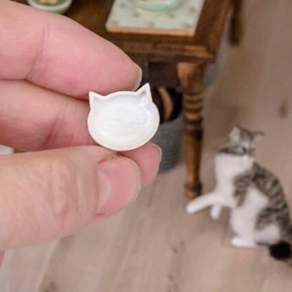 1:12 miniature cat food bowl 3d printed