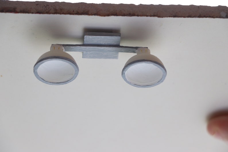 1:12 Miniature Dollhouse Lamp Dummy