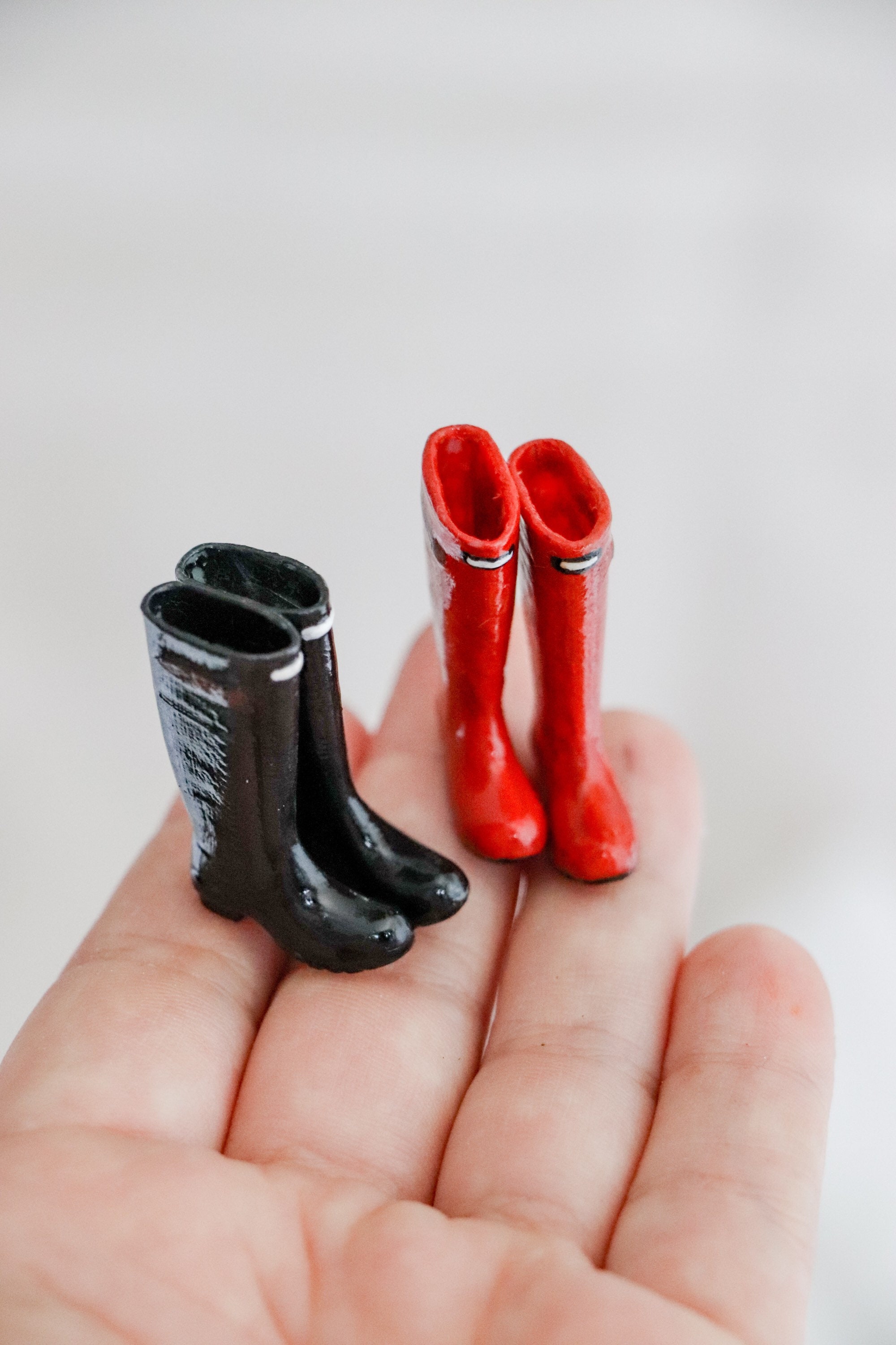 112 miniature rubber boots Etsy
