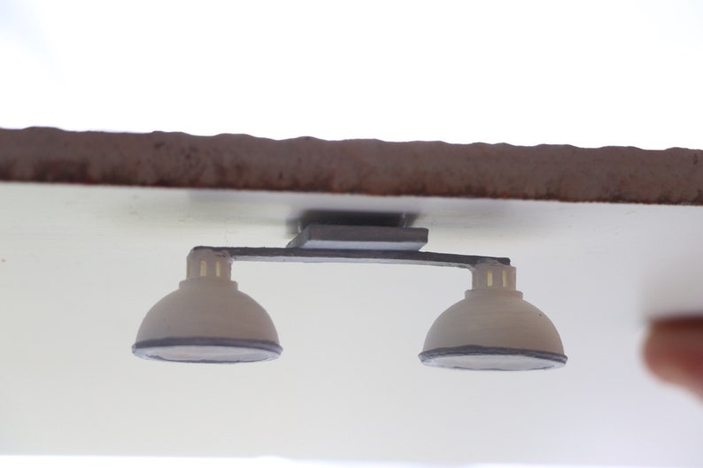 1:12 Miniature Dollhouse Lamp Dummy