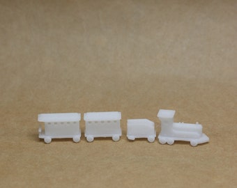 1:12 miniature dollhouse train toy