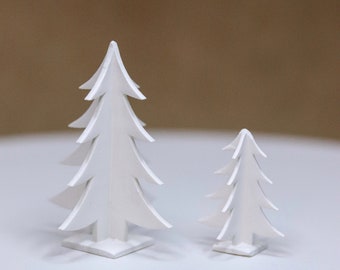 1:12 miniature Christmas Tree duo 3d printed