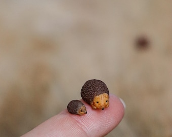 1:12 miniature hedgehog family 3d printed