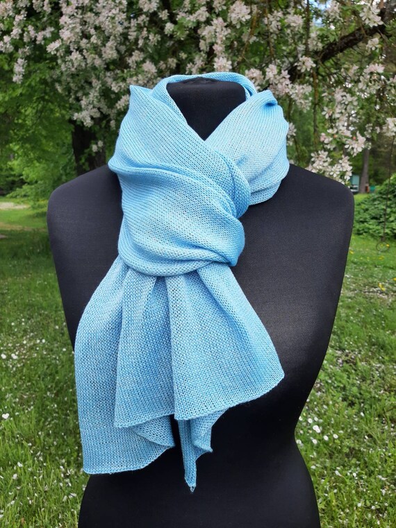 Light blue cheap poncho sweater