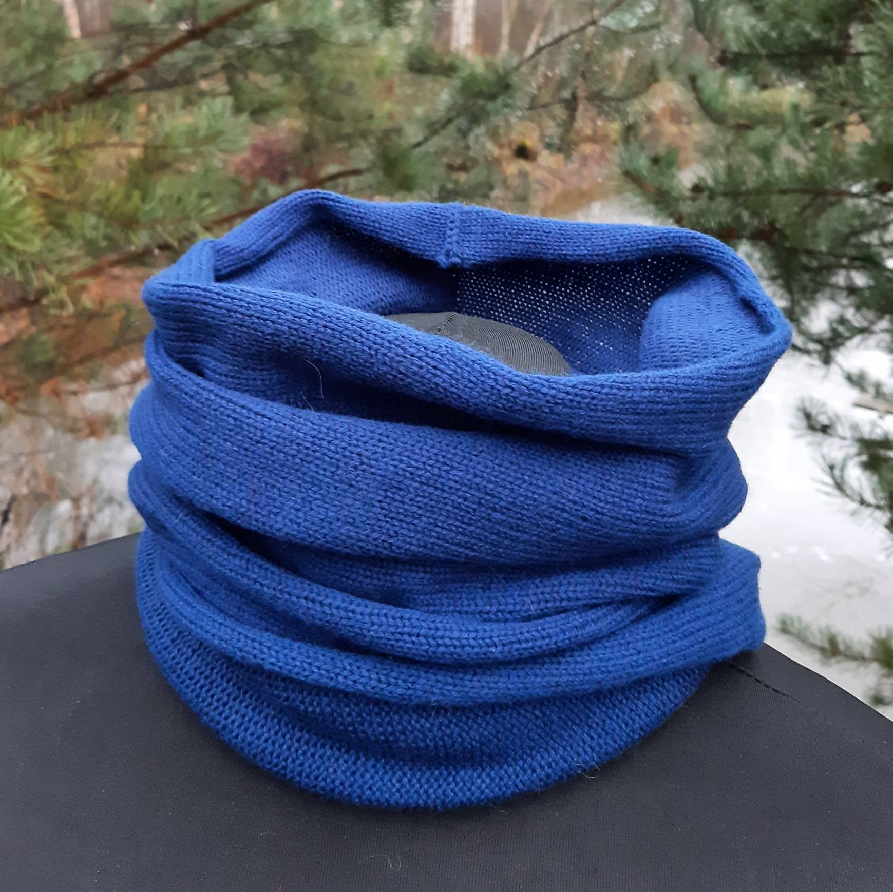 Cashmere Merino Scarf Knitted Wool Scarves Infinity Scarf Etsy New