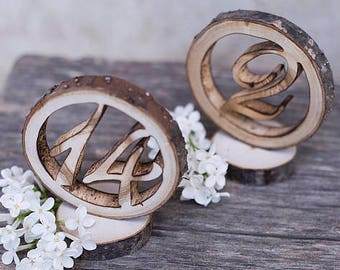 Hochzeit Tischzahlen Holz Tischnummern Rustikale Tischnummern Holzland Hochzeit Dekor Boho Tischnummern Freistehend Hochzeit Zahlen