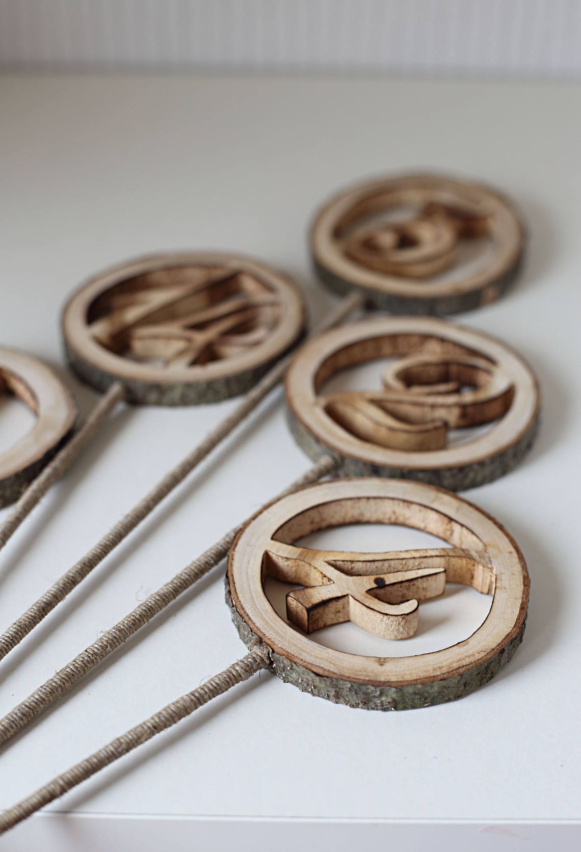 wooden-table-numbers-on-sticks-wedding-table-number-rustic-etsy