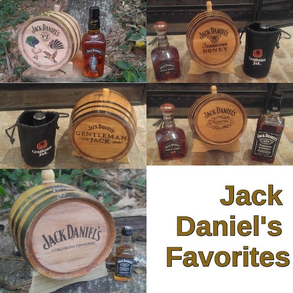 Jack Daniels Favorites Free Hand Or Laser Engraved Or Free Hand Artwork Oak Whiskey Aging Barrels