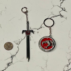 Thundercats Keychains. 2 different choices. Eye of Thundera keychains.